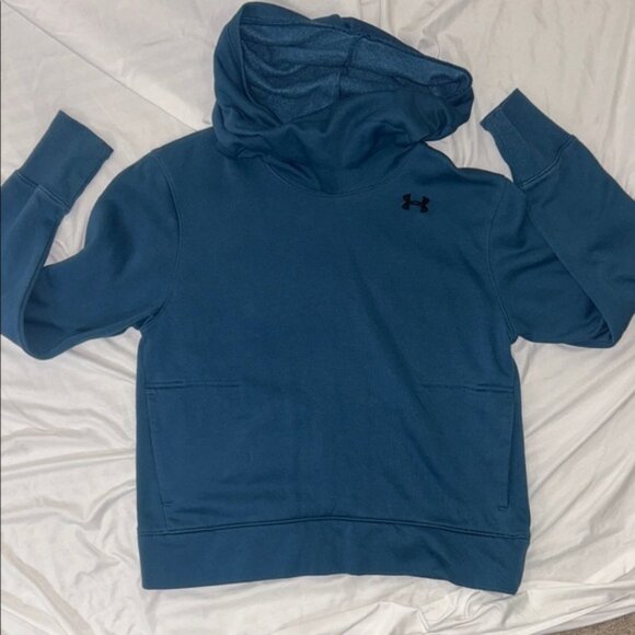 Under Armour Teal Pullover Hoodie - Picture 1 of 4